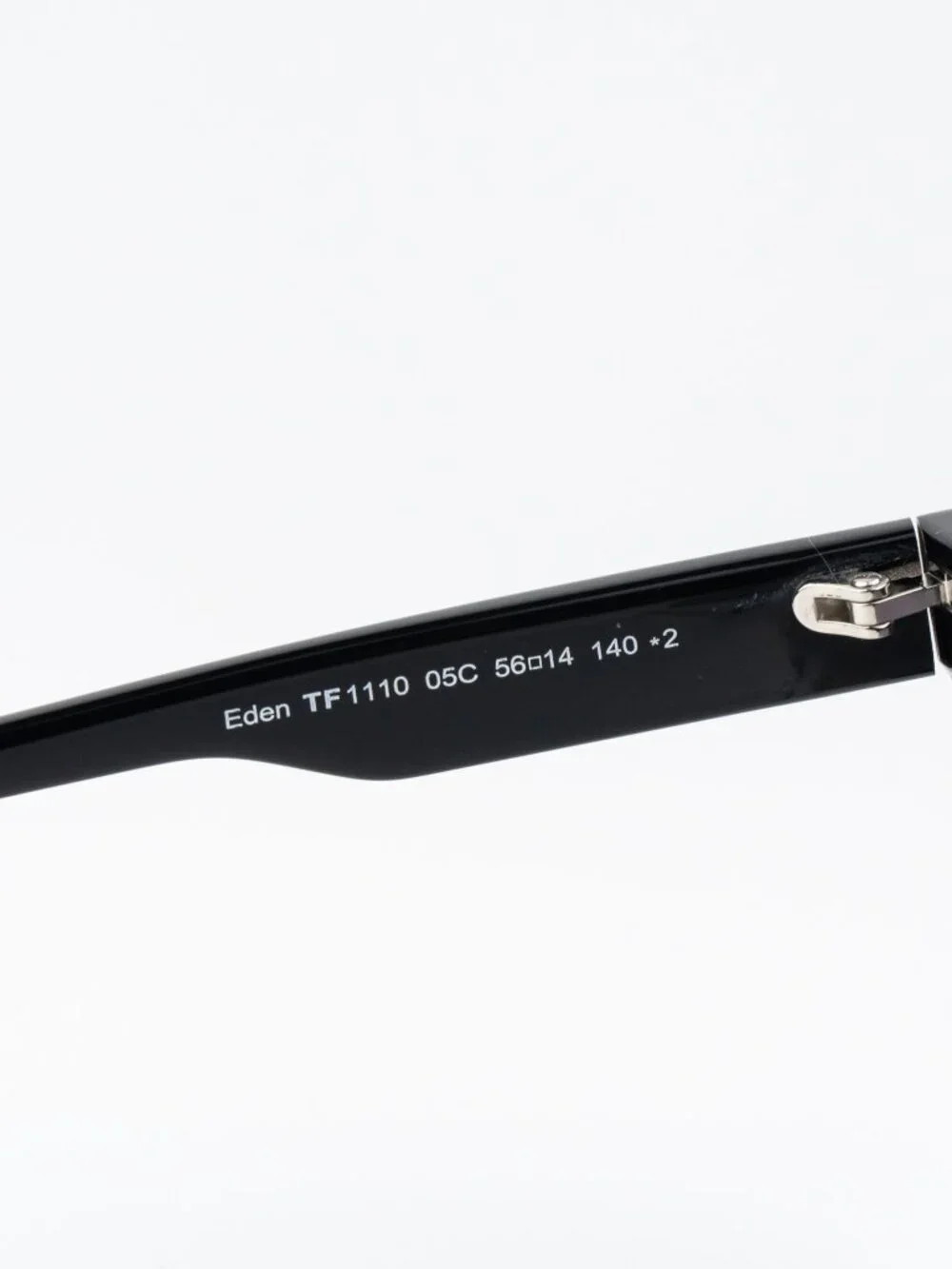 Tom Ford EDEN Women Sunglasses Black Grey Mirror Square FT1110 05C NEW AUTHENTIC